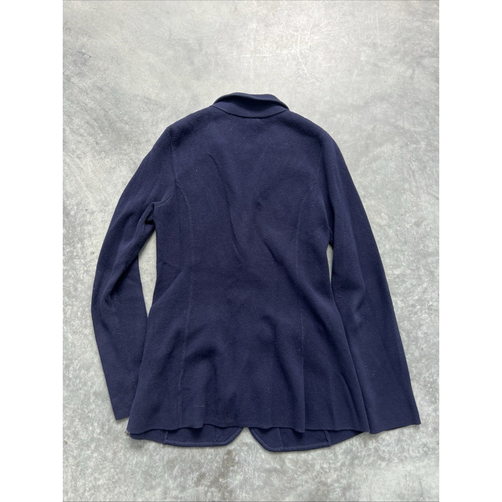 Ralph Lauren cardigan  Sweater Navy Crest Logo Patch Classic Preppy Xs Sku325 - Picture 4 of 9